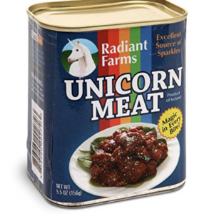 canned unicorn meat