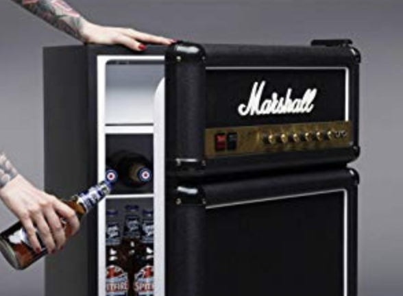 Marshall Amplifiers 4.4 Cubic-Foot Bar Fridge with Freezer for