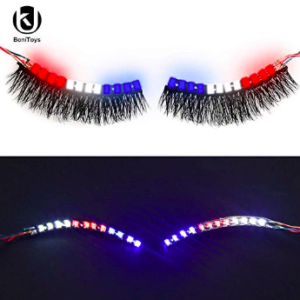 LED light up false eyelashes
