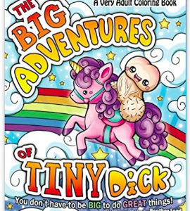 Tiny Dick penis coloring book