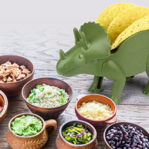 triceratops taco holder