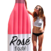 The Rosé wine bottle pool float.