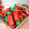 Sriracha Key Chain Set