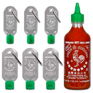 Sriracha Key Chain Set