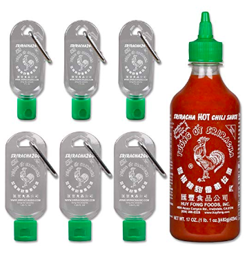 Sriracha Key Chain Set