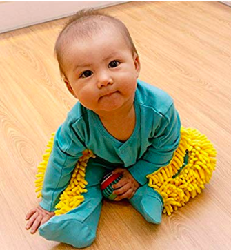 baby mop onesie