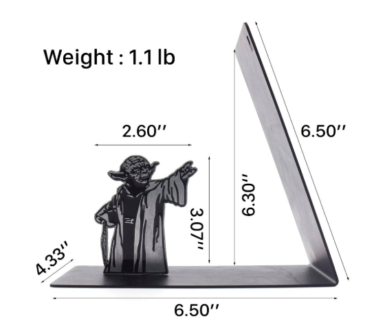 yoda force bookend