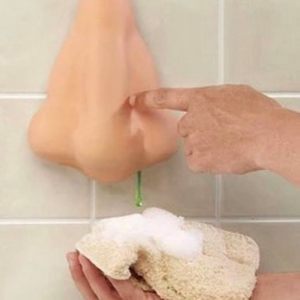 runny nose funny soap dispenser