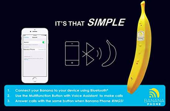 banana phone handset