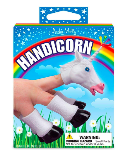 unicorn finger pupet
