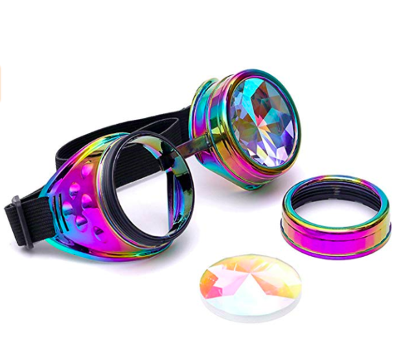 rave kaleidoscope glasses