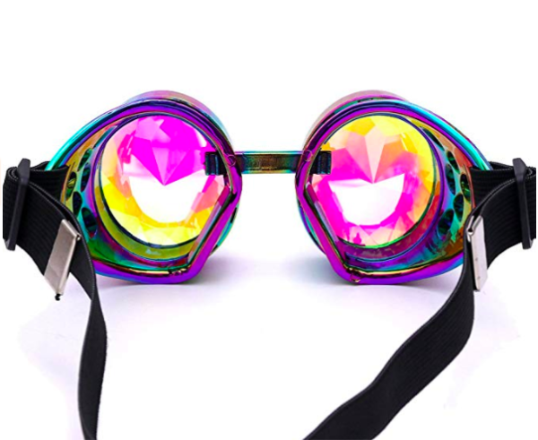 rave kaleidoscope glasses