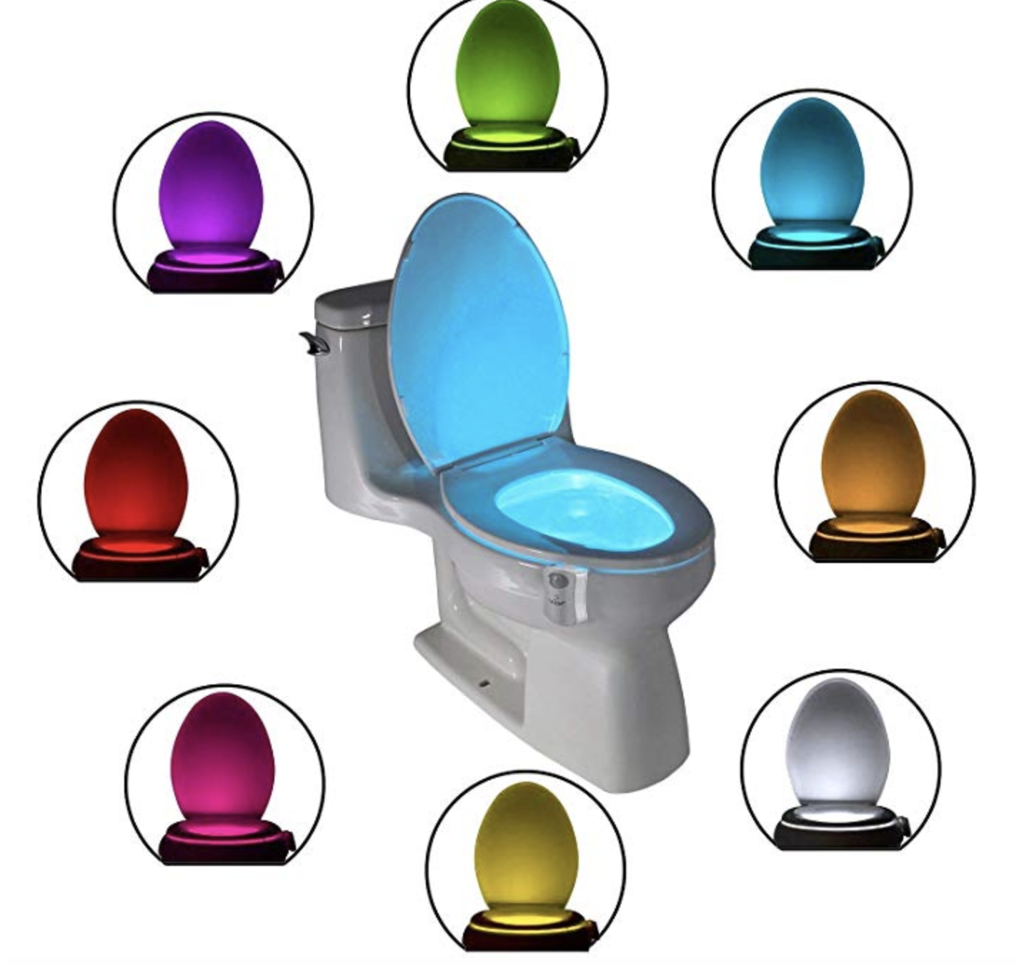 Glowing Toilet