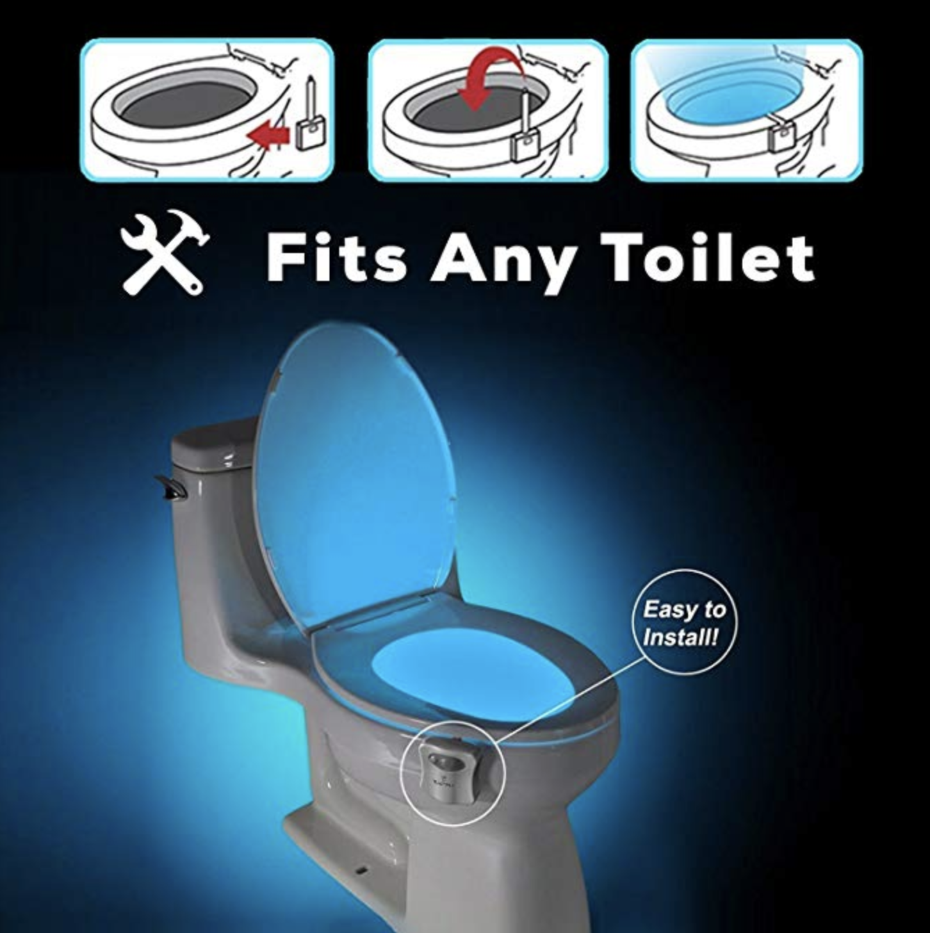 Toilet with Led Light - Useless Things to Buy!