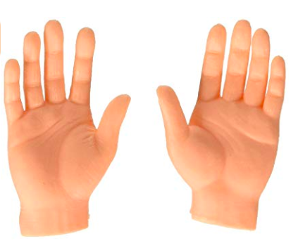 tiny hand puppet