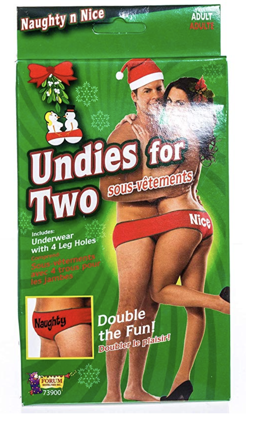 Undies for two - Two Person Underwear - Useless Things to Buy!