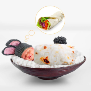 baby burrito wrap blanket
