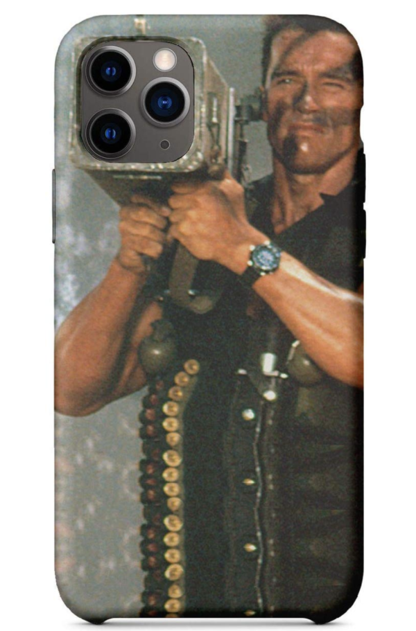 Iphone 11 commando case Arnold Iron Schwarzenegger Smartphone cases