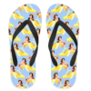 actor nicolas cage banana flip flops