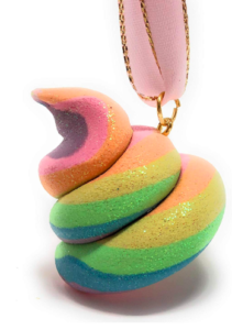 Unicorn poop - funny Christmas tree ornaments