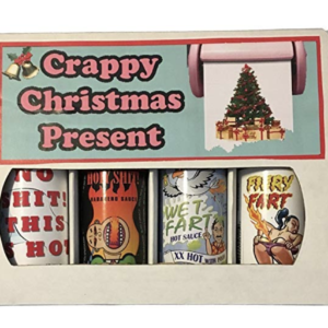 Crappy christmas present Hot sauce box