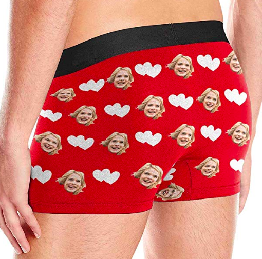 custom valentines day underwear