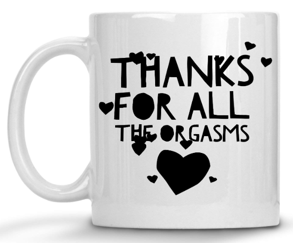 thank you orgasm mug
