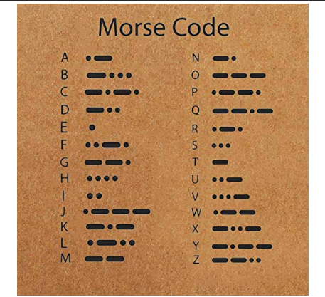 silver morse code bracelet - morse code fuck off bracelet