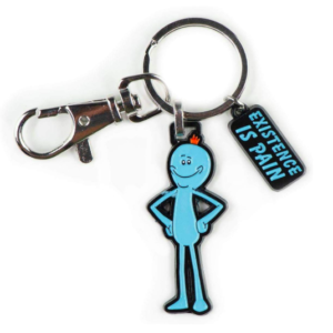 mr meeseeks keychain - rick and morty exclusive