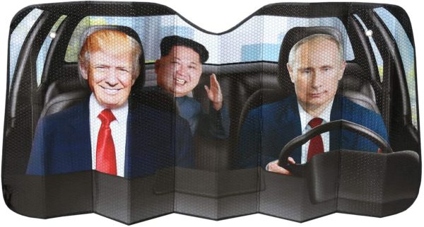 kim trump putin car shade