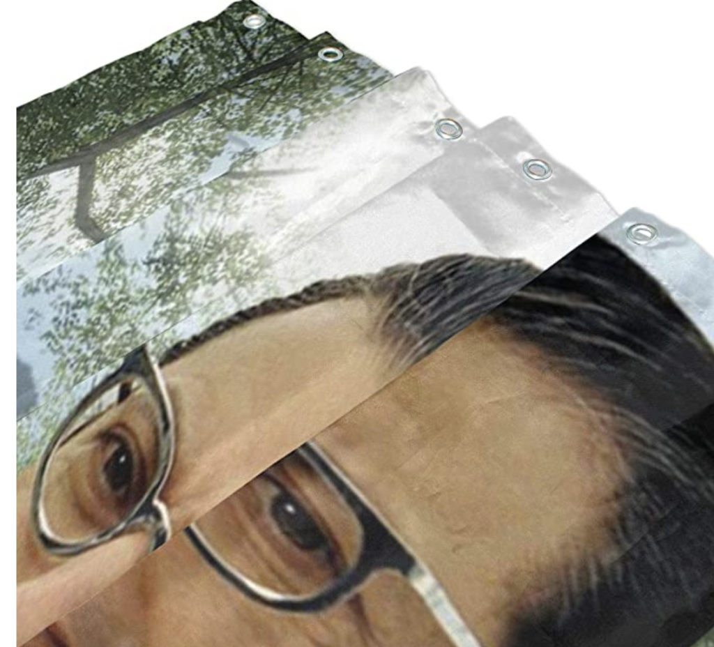 Jeff Goldblum Shower Curtain - Useless Things to Buy!